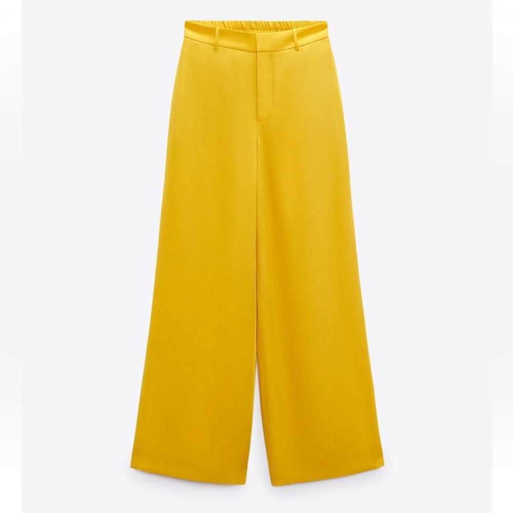 Zara yellow pants